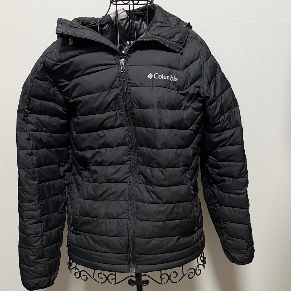 Columbia Black Puffer Jacket